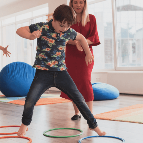 enfant handicapé qui fait du sport